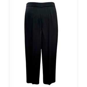 12) Classic Wool Black Women's Pants with Pockets